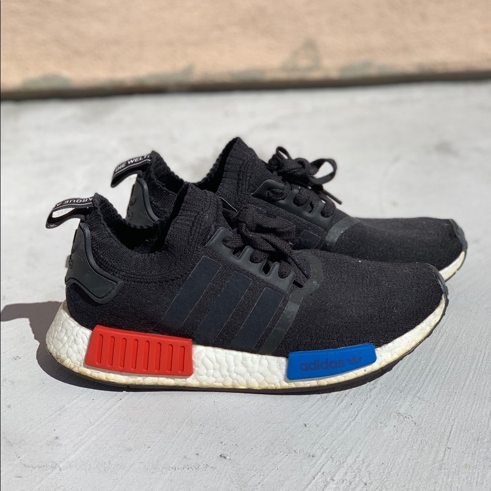 Adidas NMD R1 PrimeKnit red & blue OG size 8.5 men